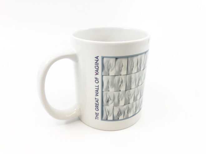 The Great Wall of Vagina coffee mug