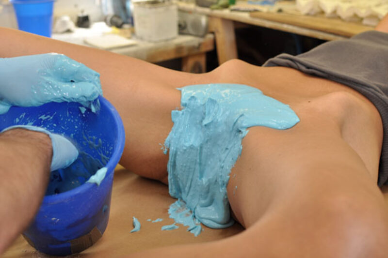making a vulva cast